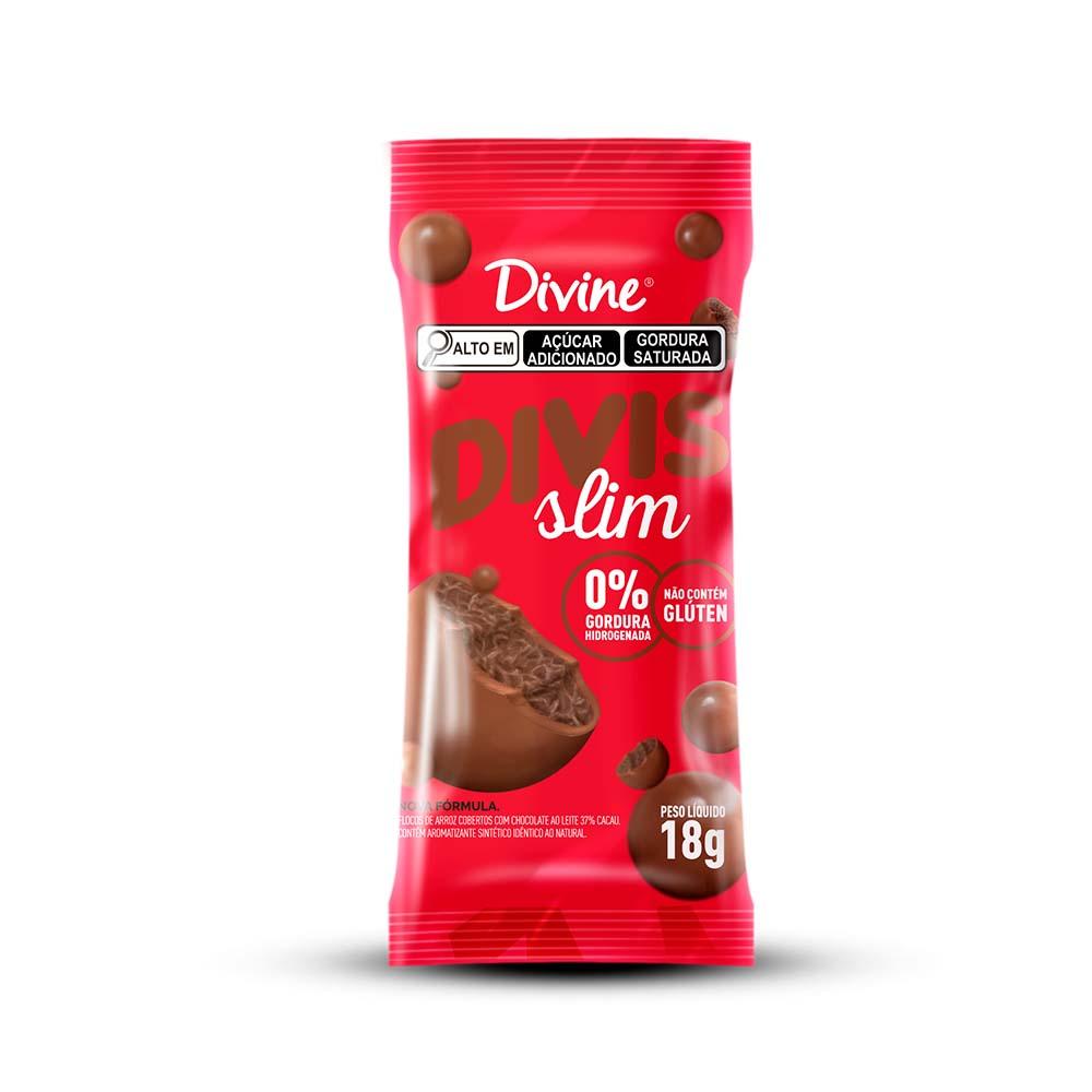 DIVIS Chocolate ao Leite 18g