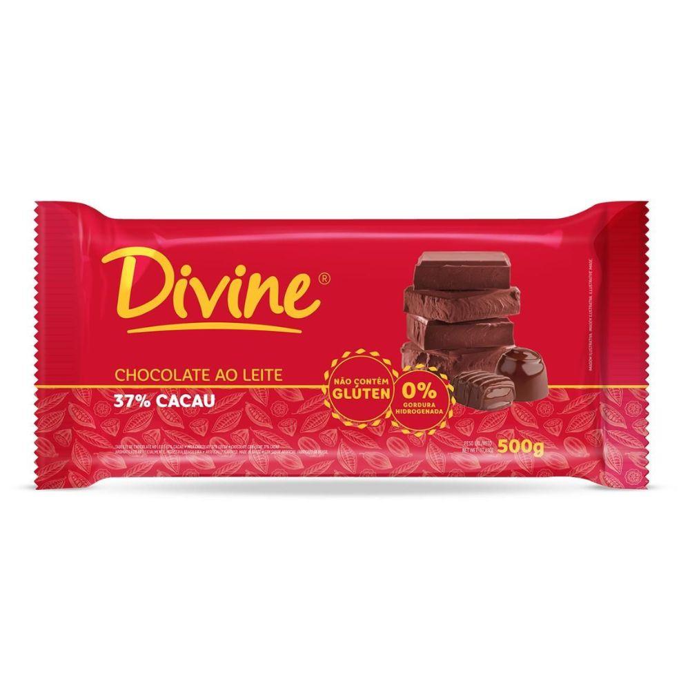 Chocolate Ao Leite 37% Cacau 500g