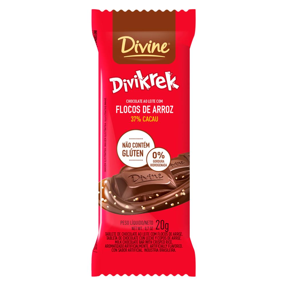 Chocolate ao Leite com Flocos de Arroz 20g
