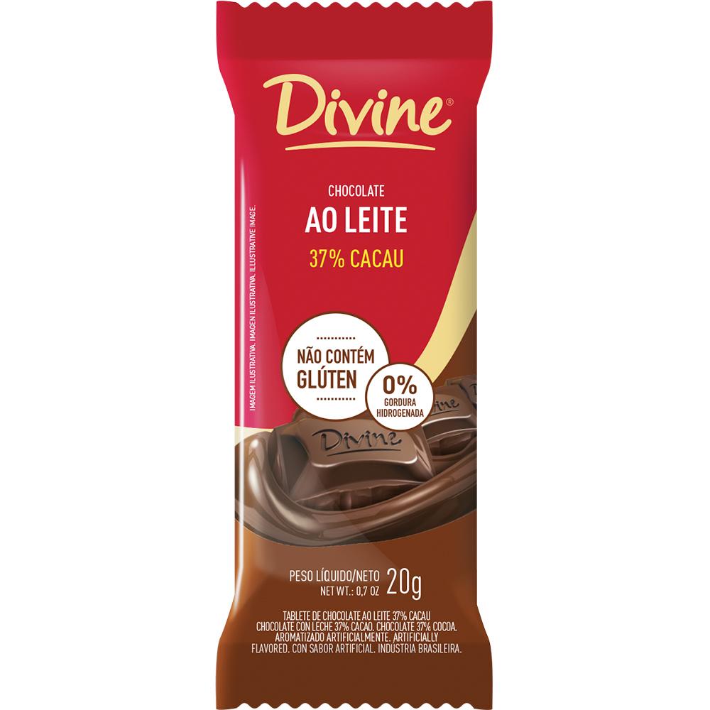 Chocolate ao Leite 37% Cacau 20g