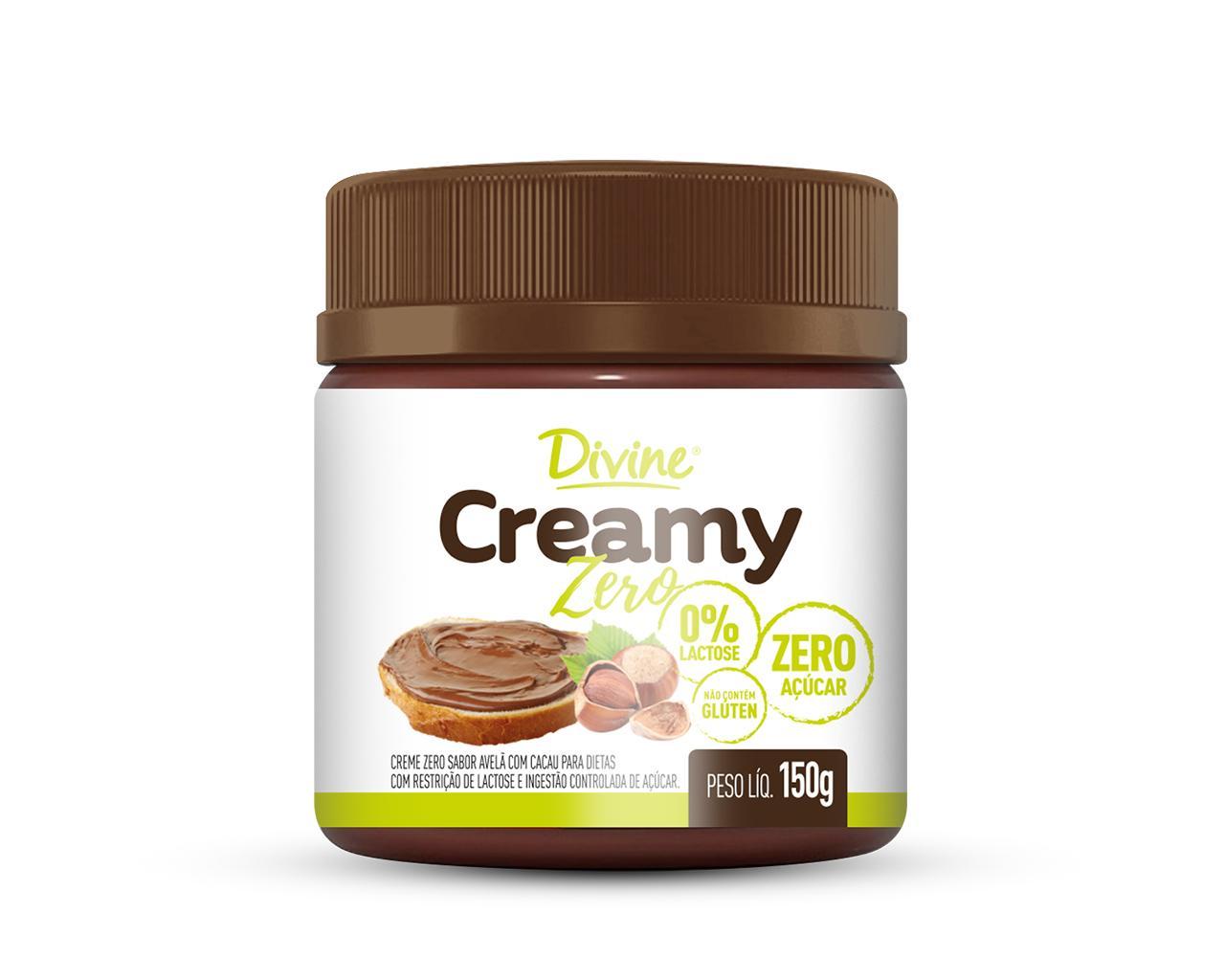 POTE CREME ZERO SABOR AVELA 150g - CREAMY ZERO