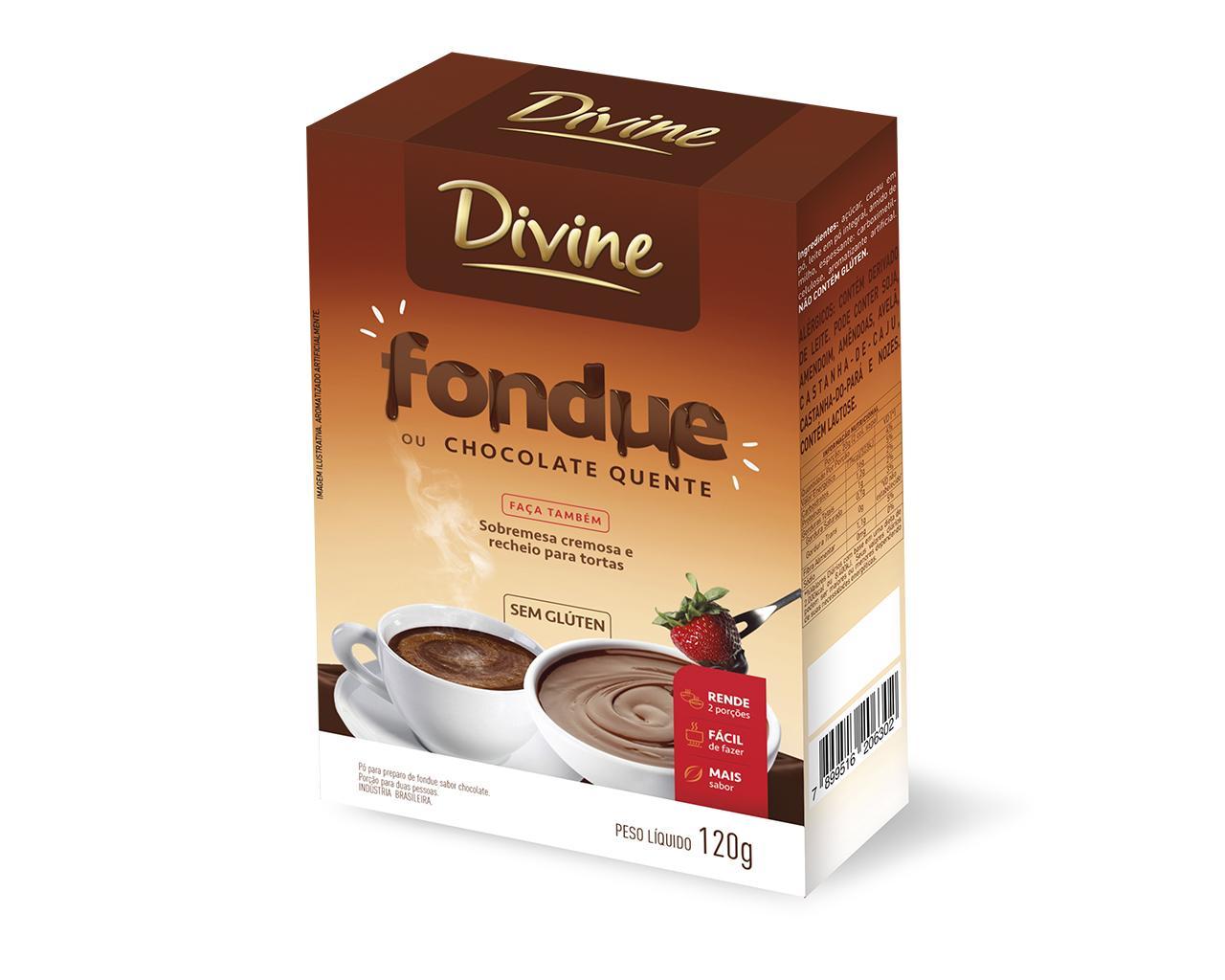 CARTUCHO PÓ PARA PREPARO DE FONDUE 120g