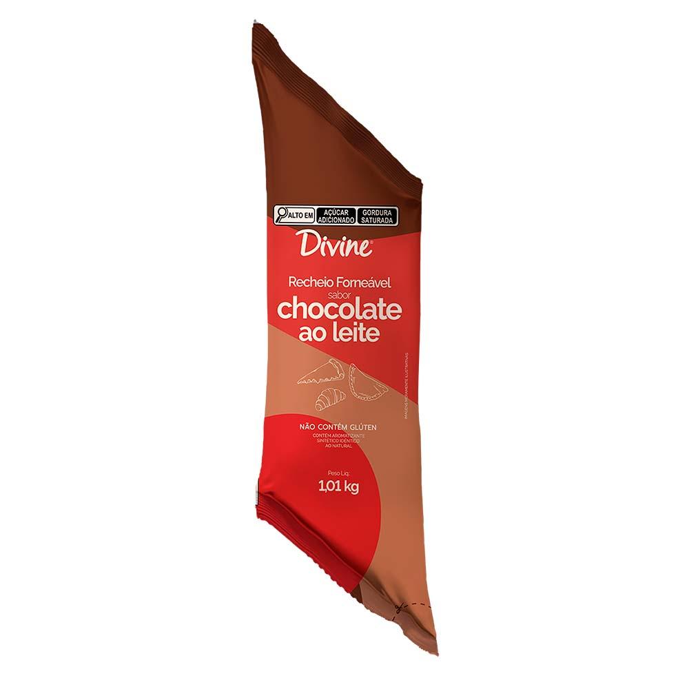 Bisnaga de Recheio Forneável sabor Chocolate ao Leite 1,01kg