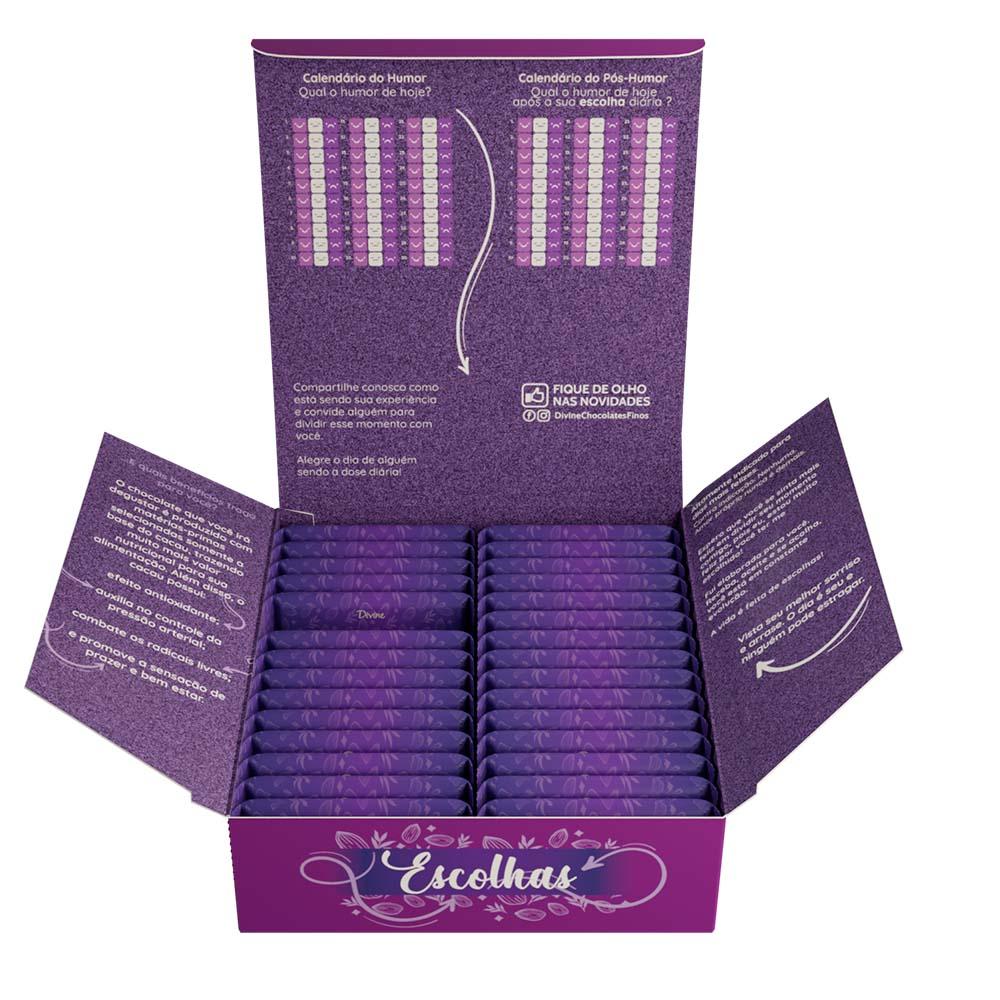 ESCOLHAS - MOEDA 4G CHOCOLATE AO LEITE 2