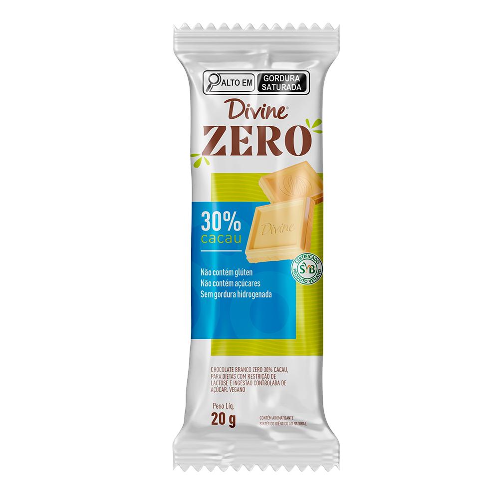 BARRINHA ZERO BRANCO VEGANO 20G