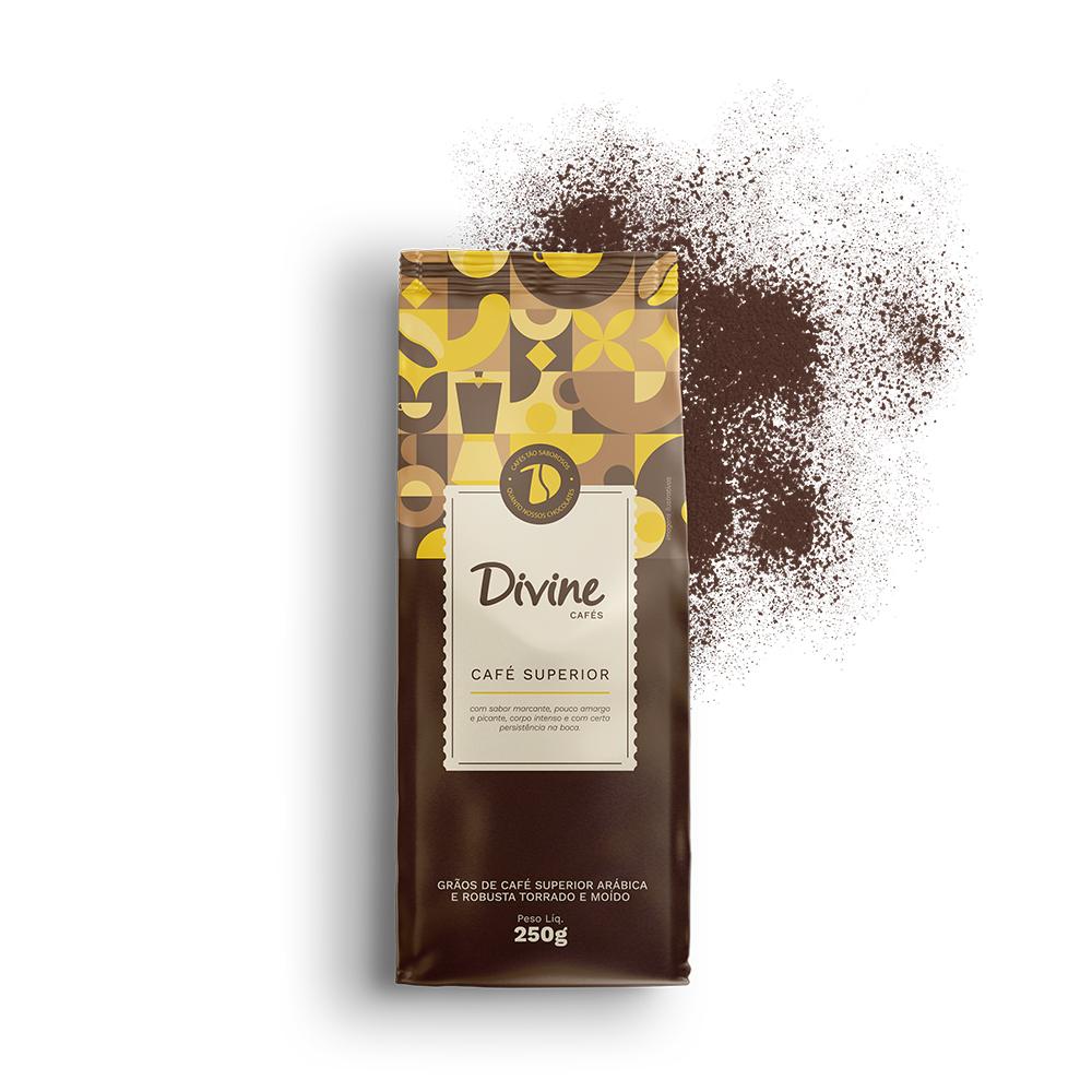 PACOTE CAFE SUPERIOR TORRADO E MOIDO 250G