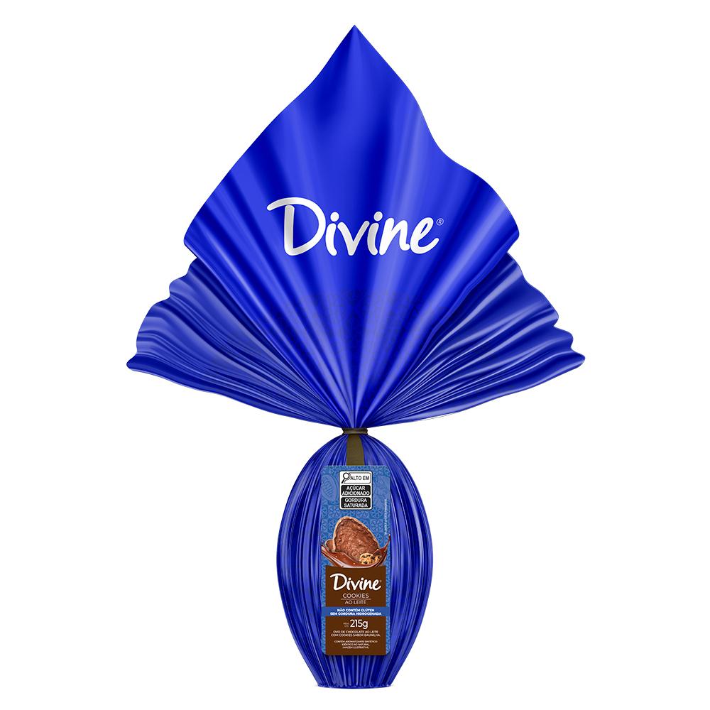 OVO CHOC AO LEITE C/ COOKIES 215G