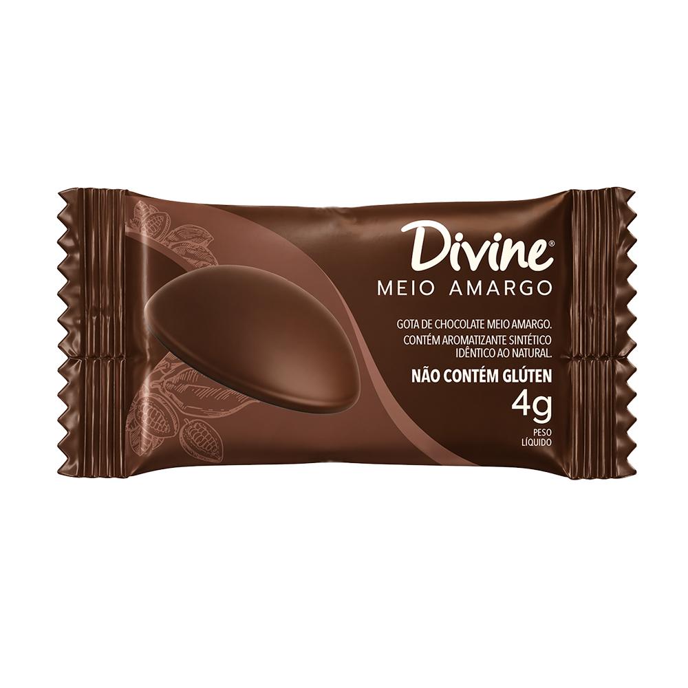 GOTA 4G EMBALADA CHOC MEIO AMARGO MAIS CREMOSO